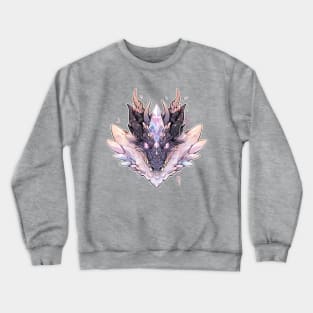 Pastel Goth Crystal Dragon Crewneck Sweatshirt